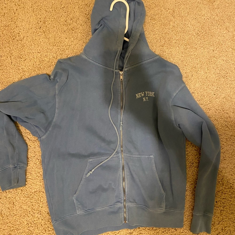 Brandy Melville light blue Hoodie